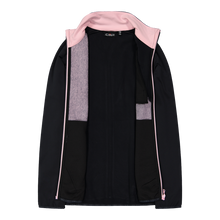 Carica l&#39;immagine nel visualizzatore di Gallery, Giacca in pile da donna con zip in knit tech
