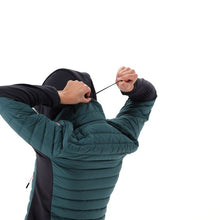 Carica l&#39;immagine nel visualizzatore di Gallery, Giacca donna imbottita Unlimitech con Primaloft Black ThermoPlume con cappuccio
