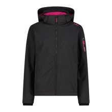 Carica l&#39;immagine nel visualizzatore di Gallery, Giacca donna in Softshell con cappuccio staccabile
