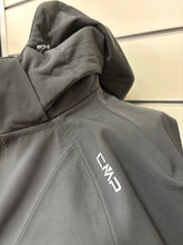 Carica l&#39;immagine nel visualizzatore di Gallery, Giacca in softshell elasticizzata con cappuccio staccabile da donna
